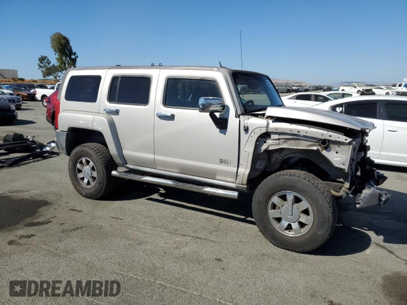 2006 Hummer H3 with VIN 5GTDN136268230618, listed as a Copart auction lot 73036504 with 203,910 mi miles and Salvage Title. Bid and sale history available at carsss.com. Image 4.