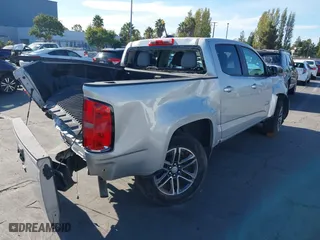 2020 Chevrolet Colorado 2WD Work Truck with VIN 1GCGSBEN0L1209889, listed as a IAAI auction lot 40390370 with 67,417 mi miles. Bid and sale history available at carsss.com. Image 4.