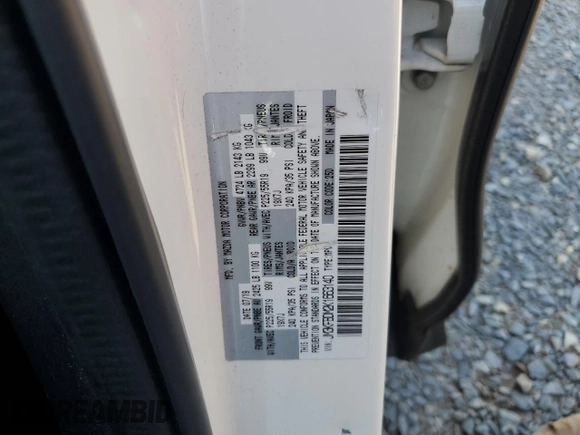 2019 Mazda CX-5 Grand Touring with VIN JM3KFBDM2K1663140, listed as a Copart auction lot 61713755 with 68,101 mi miles and Salvage title. Bid and sale history available at DreamBid. Image 13.
