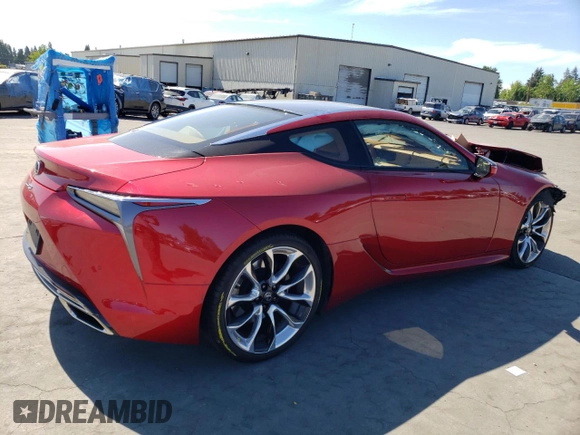 2018 Lexus LC 500h с VIN JTHHP5AY0JA004625, выставлен на аукционе Copart как лот 63081874 с пробегом 18 963 миль миль и Списание • Salvage title. История ставок и продаж доступна на DreamBid. Изображение 3.