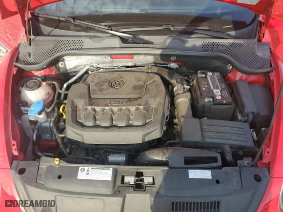 2018 Volkswagen Beetle SE with VIN 3VWJD7ATXJM728687, listed as a Copart auction lot 63242054 with 84,502 mi miles and Salvage Title. Bid and sale history available at carsss.com. Image 11.