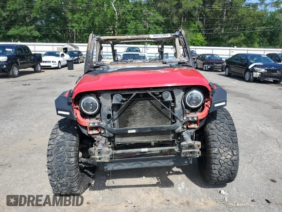 2018 Jeep Wrangler Unlimited Sport S z VIN 1C4HJXDG2JW139965, wystawiony jako Copart lot #55312965 z przebiegiem Nie podano mil oraz Nie do naprawy • Non repairable. Historia ofert i sprzedaży dostępna na DreamBid. Obrazek 5.