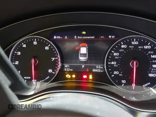 2018 Audi A6 Premium Plus with VIN WAUG8AFC1JN018586, listed as a IAAI auction lot 41835464 with 68,422 mi miles. Bid and sale history available at carsss.com. Image 7.