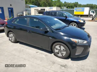 2019 Hyundai Ioniq Blue with VIN KMHC65LC2KU168986, listed as a Copart auction lot 54902405 with 314,575 mi miles and Clean Title. Bid and sale history available at DreamBid. Image 4.