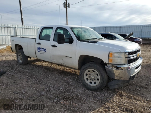 2012 Chevrolet Silverado 3500HD Work Truck with VIN 1GC4KZCG4CF102718, listed as a Copart auction lot 80769224 with 56,230 mi miles and Salvage Title. Bid and sale history available at carsss.com. Image 4.