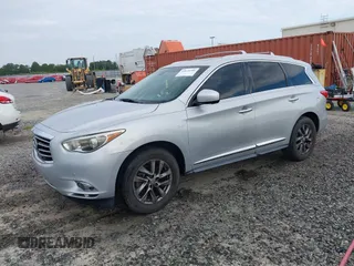 2014 Infiniti QX60 with VIN 5N1AL0MN1EC534692, listed as a IAAI auction lot 42676306 with 212,158 mi miles and . Bid and sale history available at DreamBid. Image 2.
