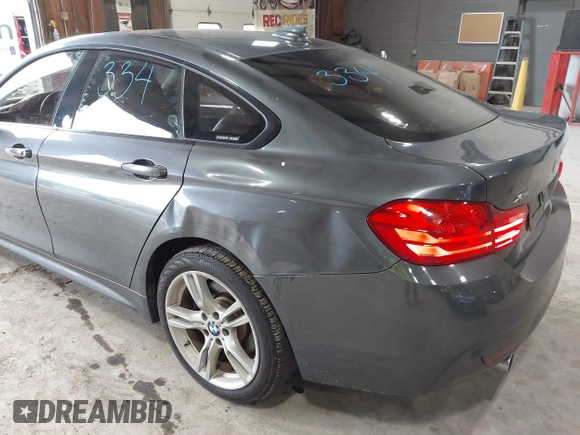 2017 BMW 4 Series 440i xDrive z VIN WBA4E5C52HG188740, wystawiony jako IAAI lot #42370465 z przebiegiem 113 392 mil mil oraz . Historia ofert i sprzedaży dostępna na DreamBid. Obrazek 6.