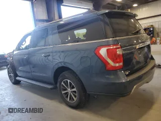 2019 Ford Expedition Max XLT with VIN 1FMJK1JT6KEA58418, listed as a Copart auction lot 50692185 with 105,267 mi miles and Salvage title. Bid and sale history available at DreamBid. Image 2.