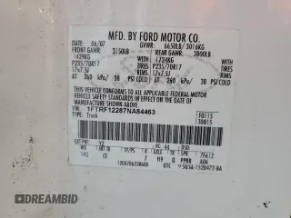 2007 Ford F-150 XL with VIN 1FTRF12287NA84463, listed as a Copart auction lot 53989215 with 158,645 mi miles and Clean Title. Bid and sale history available at carsss.com. Image 12.
