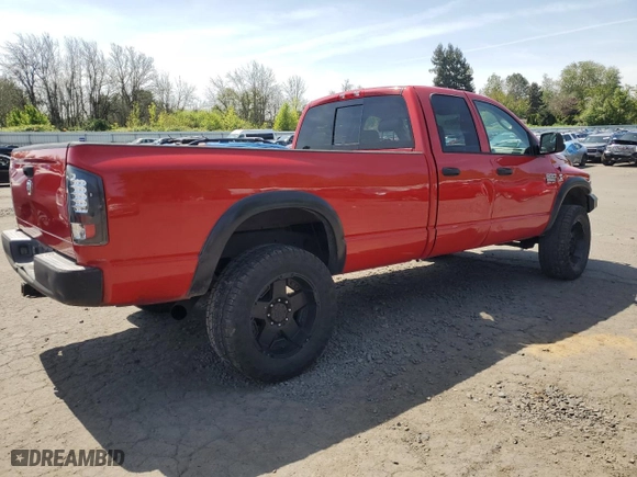 2008 Dodge Ram 2500 SLT with VIN 3D7KS28A78G173944, listed as a Copart auction lot 54681075 with 202,475 mi miles and Salvage Title. Bid and sale history available at carsss.com. Image 3.