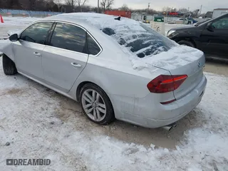 2017 Volkswagen Passat V6 SEL Premium with VIN 1VWCM7A38HC036318, listed as a IAAI auction lot 41322513 with 1 mi miles. Bid and sale history available at carsss.com. Image 3.