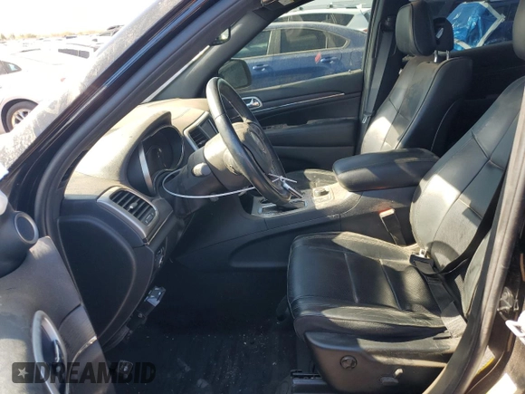2018 Jeep Grand Cherokee Overland with VIN 1C4RJFCM0JC374114, listed as a Copart auction lot 42227195 with 44,268 mi miles and Salvage title. Bid and sale history available at DreamBid. Image 7.
