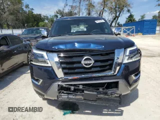 2023 Nissan Armada Platinum with VIN JN8AY2DA8P9404444, listed as a Copart auction lot 49158785 with 31,908 mi miles and Salvage Title. Bid and sale history available at carsss.com. Image 5.