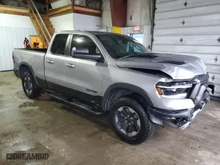 2019 Ram 1500 Rebel with VIN 1C6SRFET4KN725120, listed as a Copart auction lot 84339724 with 119,075 mi miles and Salvage Title. Bid and sale history available at carsss.com. Image 4.
