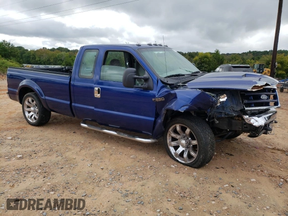 1999 Ford F-250 XL with VIN 1FTNX20L8XEB15501, listed as a Copart auction lot 70181124 with 125,476 mi miles and Salvage title. Bid and sale history available at DreamBid. Image 4.