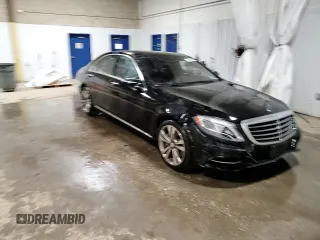 2015 Mercedes-Benz S 550 with VIN WDDUG8FB6FA148733, listed as a Copart auction lot 53365335 with 61,414 mi miles and Salvage Title. Bid and sale history available at carsss.com. Image 13.