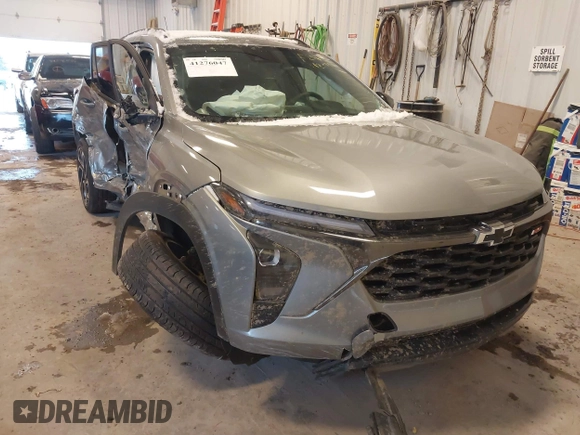 2024 Chevrolet Trax 2RS with VIN KL77LJE22RC206709, listed as a IAAI auction lot 41276047 with 15,713 mi miles and . Bid and sale history available at DreamBid. Image 6.