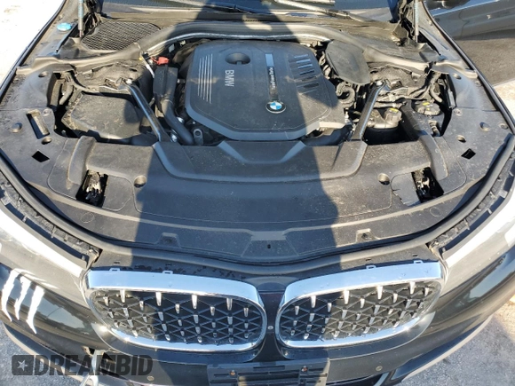 2017 BMW 7 Series 740i xDrive with VIN WBA7E4C34HGU99964, listed as a Copart auction lot 69808464 with 93,423 mi miles and Non Repairable. Bid and sale history available at carsss.com. Image 11.