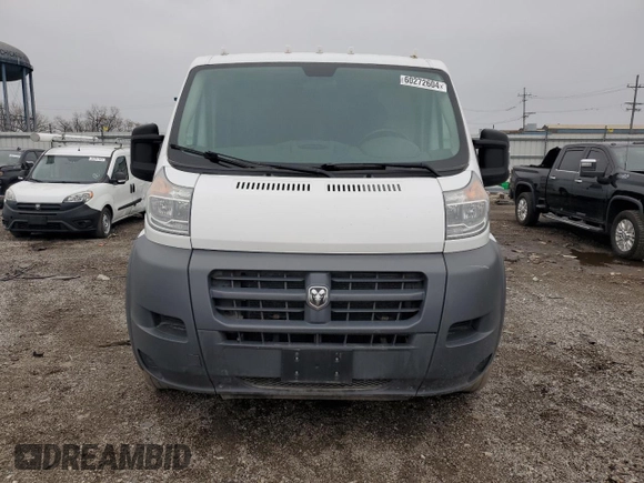 2017 Ram ProMaster Cargo with VIN 3C6TRVNG9HE534856, listed as a Copart auction lot 60272604 with 137,146 mi miles and Clean Title. Bid and sale history available at carsss.com. Image 5.