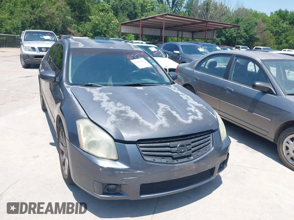 2008 Nissan Maxima SE with VIN 1N4BA41E28C833564, listed as a IAAI auction lot 42404949 with Not provided miles and . Bid and sale history available at DreamBid. Image 6.