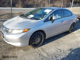 2012 Honda Civic Sdn LX with VIN 2HGFB2F57CH319433, listed as a IAAI auction lot 41536201 with 135,514 mi miles. Bid and sale history available at carsss.com. Image 17.