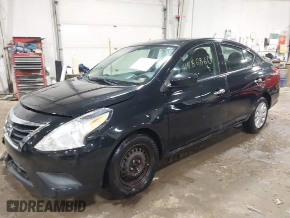 2016 Nissan Versa S with VIN 3N1CN7AP8GL819731, listed as a IAAI auction lot 41486860 with 106,693 mi miles. Bid and sale history available at carsss.com. Image 2.