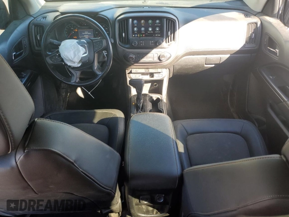 2021 GMC Canyon 4WD AT4 w/Leather with VIN 1GTG6FEN3M1180062, listed as a Copart auction lot 48116395 with 73,933 mi miles and Salvage Title. Bid and sale history available at carsss.com. Image 8.