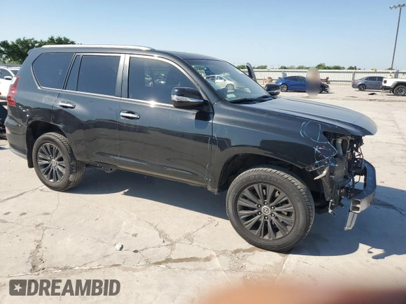 2022 Lexus GX with VIN JTJAM7BX8N5327247, listed as a Copart auction lot 53137425 with 64,521 mi miles and Salvage Title. Bid and sale history available at carsss.com. Image 4.