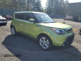 2016 Kia Soul + with VIN KNDJP3A52G7831187, listed as a Copart auction lot 51929785 with 33,024 mi miles and Salvage Title. Bid and sale history available at carsss.com. Image 4.