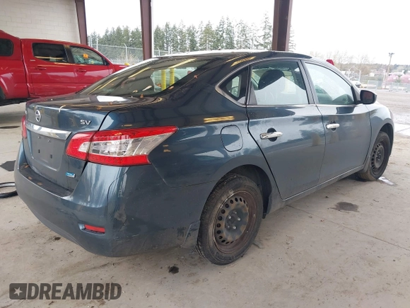 2014 Nissan Sentra S with VIN 3N1AB7AP0EL671149, listed as a IAAI auction lot 41913977 with 145,426 mi miles and . Bid and sale history available at DreamBid. Image 4.