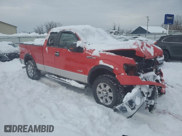 2011 Ford F-150 XL with VIN 1FTFX1ET3BFB74501, listed as a Copart auction lot 87946535 with 165,680 mi miles and Non Repairable. Bid and sale history available at DreamBid. Image 4.