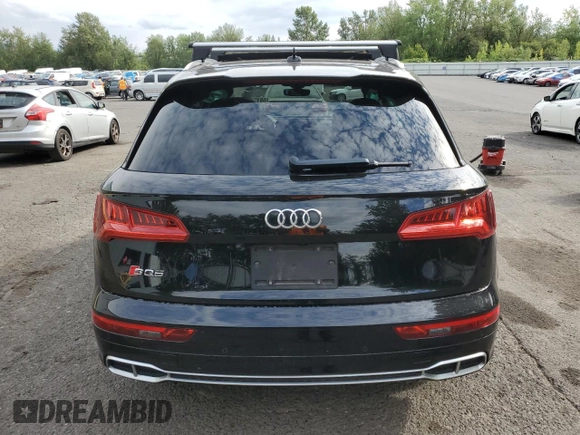 2018 Audi SQ5 Premium Plus with VIN WA1A4AFY8J2008942, listed as a Copart auction lot 68154264 with 99,918 mi miles and Salvage Title. Bid and sale history available at DreamBid. Image 6.