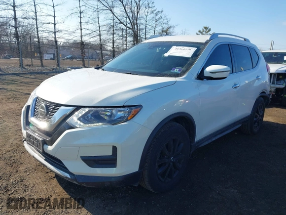 2019 Nissan Rogue SV with VIN KNMAT2MV0KP551083, listed as a IAAI auction lot 41364279 with 38,405 mi miles. Bid and sale history available at carsss.com. Image 17.