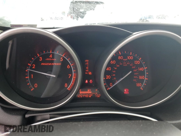 2010 Mazda 3 Mazdaspeed3 Sport with VIN JM1BL1H30A1211375, listed as a Copart auction lot 41876525 with 126,448 mi miles and Salvage Title. Bid and sale history available at DreamBid. Image 9.