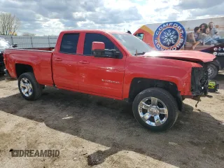 2017 Chevrolet Silverado 1500 LT with VIN 1GCVKREC3HZ256812, listed as a Copart auction lot 55629105 with 111,921 mi miles and Salvage Title. Bid and sale history available at DreamBid. Image 4.