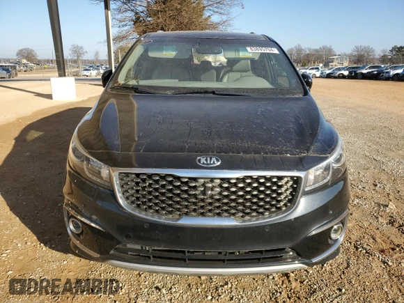 2016 Kia Sedona SX-L with VIN KNDME5C12G6186099, listed as a Copart auction lot 83895704 with 126,147 mi miles and Salvage Title. Bid and sale history available at carsss.com. Image 5.