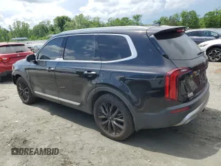 2021 Kia Telluride SX with VIN 5XYP54HC3MG134247, listed as a Copart auction lot 55259345 with 84,459 mi miles and Salvage title. Bid and sale history available at DreamBid. Image 2.