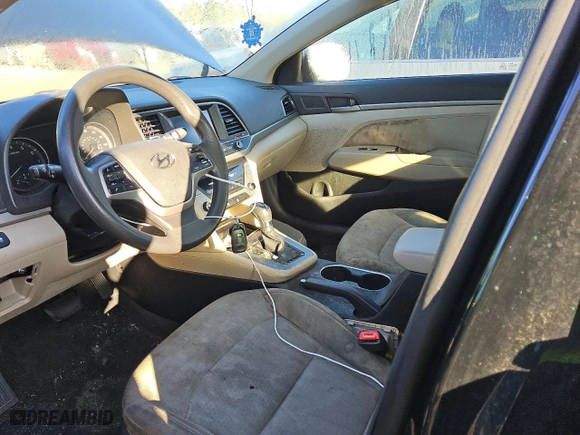 2017 Hyundai Elantra SE with VIN 5NPD84LF7HH121740, listed as a Copart auction lot 48161265 with 0 mi miles and Clean Title. Bid and sale history available at carsss.com. Image 5.