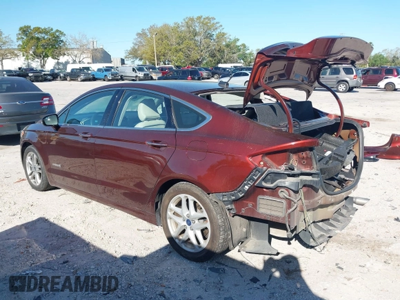 2016 Ford Fusion Titanium Hybrid with VIN 3FA6P0RU8GR127140, listed as a IAAI auction lot 41750405 with 110,861 mi miles. Bid and sale history available at carsss.com. Image 3.
