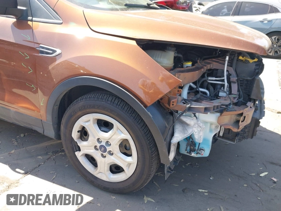 2017 Ford Escape S with VIN 1FMCU0F79HUE97846, listed as a IAAI auction lot 41846839 with 88,132 mi miles. Bid and sale history available at carsss.com. Image 20.
