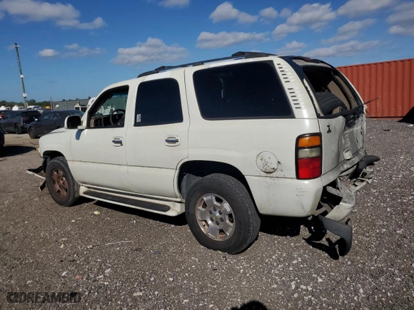 2002 Chevrolet Tahoe LT with VIN 1GNEC13Z72R277702, listed as a Copart auction lot 88243555 with 0 mi miles and Salvage Title. Bid and sale history available at carsss.com. Image 2.