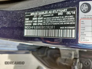 2014 Mercedes-Benz E 350 Luxury с VIN WDDHF8JB8EB028081, выставлен на аукционе Copart как лот 62939365 с пробегом 147 738 миль миль и Чистый • Clean title. История ставок и продаж доступна на DreamBid. Изображение 12.