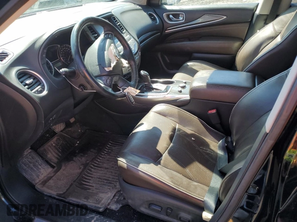 2017 Infiniti QX60 with VIN 5N1DL0MM0HC516015, listed as a Copart auction lot 50875255 with 0 mi miles and Salvage Title. Bid and sale history available at carsss.com. Image 7.