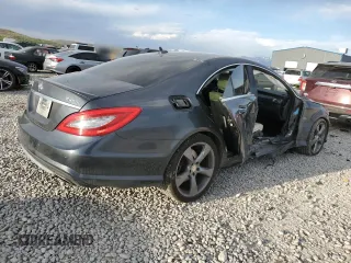 2012 Mercedes-Benz CLS 550 with VIN WDDLJ9BB6CA020898, listed as a Copart auction lot 54070485 with 125,419 mi miles and Salvage Title. Bid and sale history available at DreamBid. Image 3.