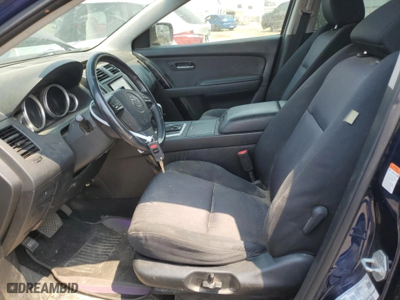 2007 Mazda CX-9 Touring with VIN JM3TB38Y370107306, listed as a Copart auction lot 60925154 with 159,536 mi miles and Salvage Title. Bid and sale history available at carsss.com. Image 7.