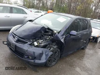 2008 Honda Fit Sport with VIN JHMGD38698S058474, listed as a IAAI auction lot 42009715 with 1 mi miles. Bid and sale history available at carsss.com. Image 17.
