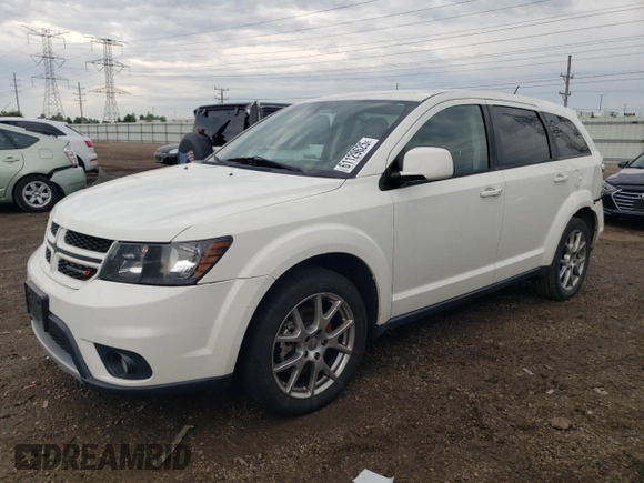 2015 Dodge Journey R/T with VIN 3C4PDDEG4FT579263, listed as a Copart auction lot 61129625 with 261,610 mi miles and Salvage title. Bid and sale history available at DreamBid. Image 1.