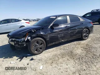 2023 Hyundai Elantra SEL with VIN KMHLM4AGXPU594261, listed as a Copart auction lot 46536065 with 30,633 mi miles and Salvage Title. Bid and sale history available at DreamBid. Image 1.