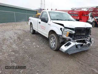 2019 Ford F-150 XL with VIN 1FTMF1EBXKKE23997, listed as a IAAI auction lot 41571221 with 53,964 mi miles and . Bid and sale history available at DreamBid. Image 1.