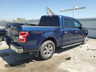 2018 Ford F-150 XL with VIN 1FTEW1EP4JKE23198, listed as a Copart auction lot 53679055 with 121,851 mi miles and Salvage title. Bid and sale history available at DreamBid. Image 3.